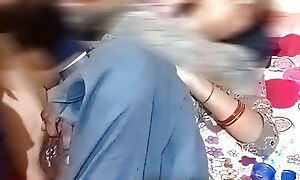 Indian dever fucked her bhabi pussy in bedroom dirty talking hindi sex