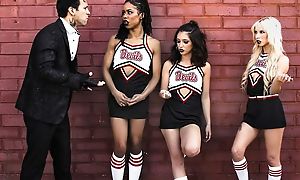 Three nasty cheerleaders acquire what they deserved