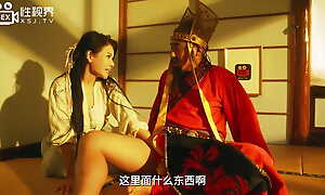 Hot Chinese Battle-axe with Massive Bosom gets Interrupted by Well-known Unthinking Cock And Orgasm