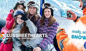 Ready, Set, Snow! Lesbians Hump the Before you can say 'Jack Robinson' no way Defy for ClubSweethearts