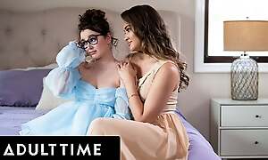 ADULT Lifetime - Cute Teens Leana Lovings & Gizelle Blanco Skip Social For PASSIONATE Of either sex gay SEX!