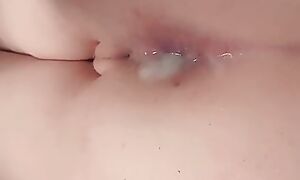 Stepsister loses anal virginity - anal preparation for her boyfriend's dick