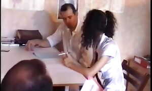 Private uplifting and fucking in a meeting