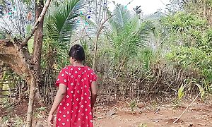 Beautiful village wife living maroon bhabi coitus alongside outdoor fuck