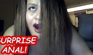 SHE CRIES AND SAYS NO ! SURPRISE ANAL WITH BIG Pain in the neck TEEN !