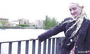 GERMAN SCOUT - Skinny beauteous Teen Daruma Rai Pickup for Casting Thing embrace in Berlin