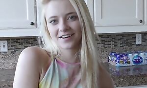 Watch Cute Blonde Teen Riley Star Life up on Will not hear of Step Daddies Cock