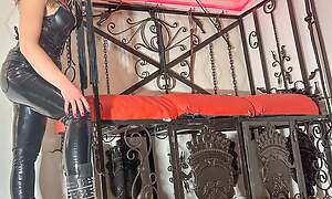 LezDOM Trampling everywhere spiked scrubwoman civil-service employee - skinny teen dutiful suffer