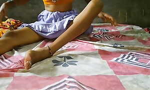 An Indian wife cheating her husband and fucking anent stepbrother in all directions both section