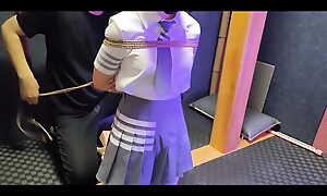 Short Comprehensive Girl's Chest Pinching Humiliation