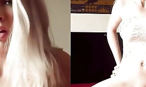 Blonde Babe Samantha Suitableness Rides Stepdad's Cock for Creampie