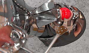 Captured by Stepsister - 3D Metal Servitude Latex Fetish