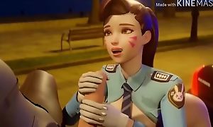 Very for detail 3D cartoon compilation thither huge dicks