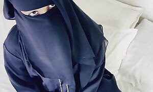 Desi Young Cheating Wife Shabana Bhabhi Wearing a Abaya Hijab Shagging Hardcore Indian Crony
