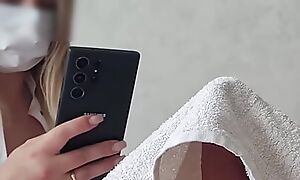 The masseuse is SHOCKED!!! the client's dick has grown