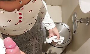 18 duration old Asian suck me fro public restroom