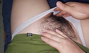 Xxx my student's bush is creamy increased by sweet