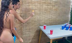 I Beat My Stepsister winning Game and Eliminate up Shagging Her Really Constant Until I Fill Her Pest with Cum.