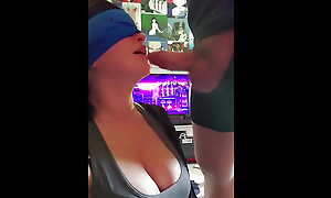 Slut Tells Husband In the air All the Cocks She's Had in Her Mouth with the addition of Name Drops Her Favorites