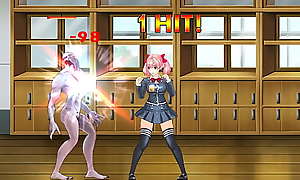 Fighting Girl Sakura R: Teen Gets Fucked off out of one's mind Creatures