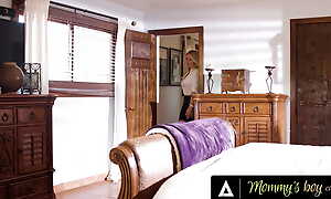 MOMMY'S Crony - Resentful Busty MILF Rachael Cavalli DISCIPLINES Spanked Stepson With Her Wet Pussy