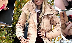 German Scout - Nutriment Office Girl Adriana Sweetblonde Pick up for Casting Fuck in Berlin