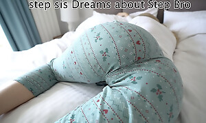step bro came median step sister's dream and cum in her pussy