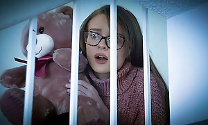 Perv stepmom and stepdad expose their dejected stepdaughter Jessae Rosae's sex secret