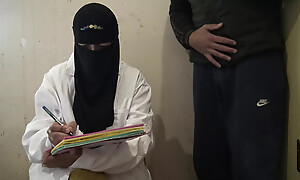 Shy old bean is SHOCKED when muslim nurse touches his cock