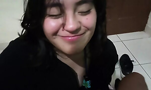 I teach my Christian friend how to swell up a cock, she is 18 years old and she is very good
