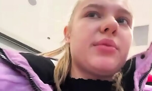 Chick in latex fucking in the locker area