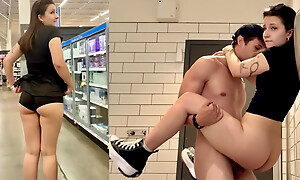 Stranger Gets Unlucky With Teen Onwards Grocery Heap up