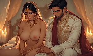 Beautiful Indian stepmother convinced stepson to have sex with her.