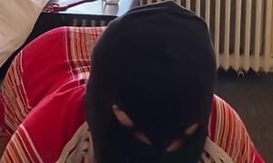 cute girl with huge ass with reference to ski mask deeptroaths monumental monstercock POV