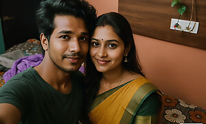 Indian Bangali Bhabhi New Couple Newly Merried Injoy Indoor Bed Romance By -Snapchat143