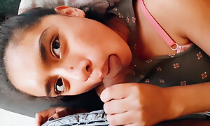 I cherish to suck cock 'til I see eye to eye suit back his mouth and he swallows eradicate affect cum