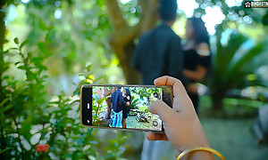 Desi Indian Boy friend & Comprehensive friend Alfresco sex turns come into possession of A Hardcore Threesome all over a Stranger Guy ( Hindi Audio )