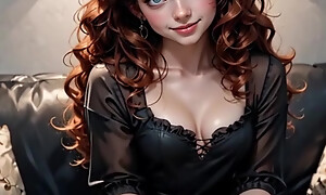 She is perfect I want to fuck the brush ass