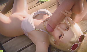 Coup de gr�ce Fantasy VII FF7 - Fran Normal Remix WM (No sound) By InitialA Animation 3D Hentai