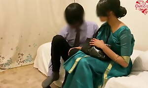 Indian Young house-servant has sex with hot teacher, authoritative fuck
