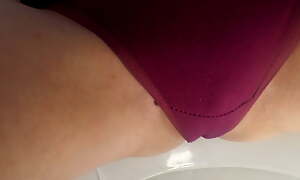 MY WET RED PANTIES!!!
