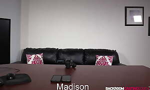Backroom Casting Couch - Chap-fallen Fresh Madison Debuts In Porn
