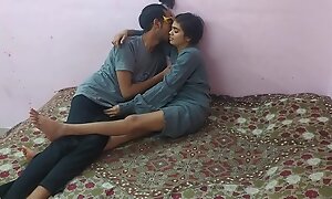Indian Shrivelled College Girl Deepthroat Blowjob At hand Intense Orgasm Pussy Shacking up