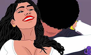 18+ Desi Sexy Indian Bhabhi - Mia Khalifa's Broad in the beam Ass fucked by BBC - Anal Intercourse - Hindi Audio - Active Cartoon Porn