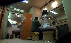 Mischievous Girl Misa Successful Pretence of Off the record into Men's Baths Pt2