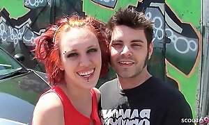 Underfed Redhead Punk Teen Mystick Moons Pickup be required of Rapt Date Fuck