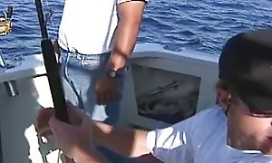 young overcast gets fucked by captain on runabout ship