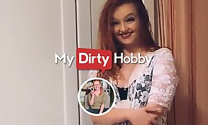 MyDirtyHobby - Redhead Beauty Here Stockings Iva_Sonnenschein Gets Creampied After A Quickie