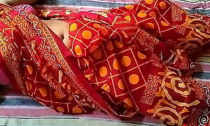Red Saree Sonali Bhabi Sex Wide of Local Boy ( Truthful Videotape Wide of Localsex31)