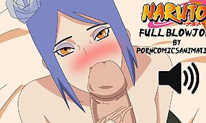 Naruto XXX Porn Strip show - Konan & Distress Invigoration (Hard Sex) ( Anime Hentai)
